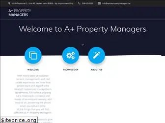 apluspropertymanagers.net