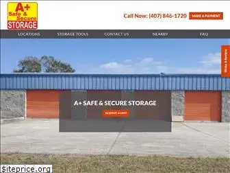 aplussafeandsecurestorage.com