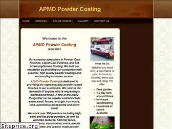 apmdpowdercoating.com