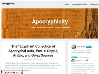 apocryphicity.ca