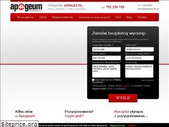 apogeum-pozycjonowanie.pl
