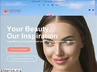 aponiaesthetics.com