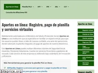 aportesenlinea.org