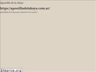 apostilladelahaya.com.ar