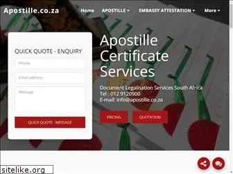 apostille.co.za