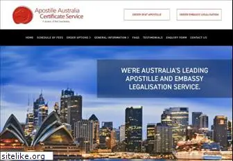 apostille.com.au