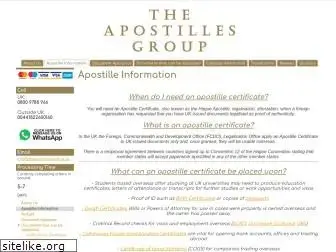 apostillelegalisation.co.uk