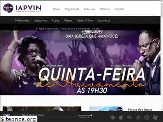 apostolicavinhonovo.com.br