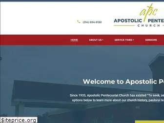 apostolicpentecostal.org