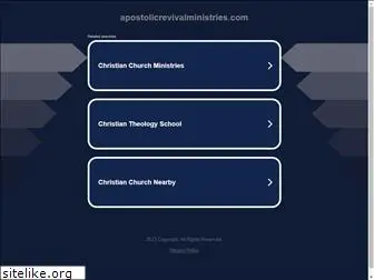 apostolicrevivalministries.com