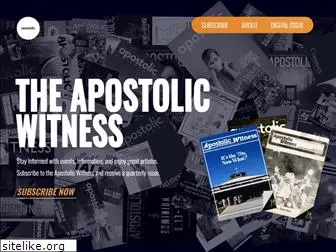 apostolicwitness.com