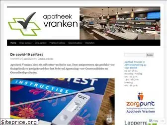 apotheekvranken.be