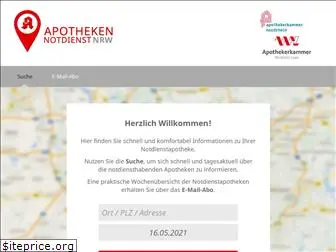 apothekennotdienst-nrw.de