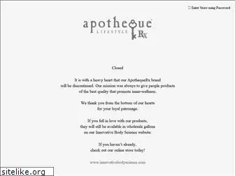 apothequelifestylespa.com