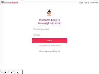 app.goodnightjournal.com