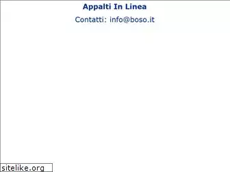 www.appaltiinlinea.it
