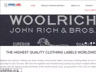 Clothing Labels, Woven Custom Clothing Tags Manufacturers - Clothing Labels  4U.com