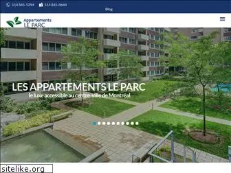 appartementleparc.com