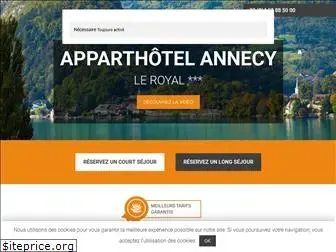 apparthotel-annecy.com