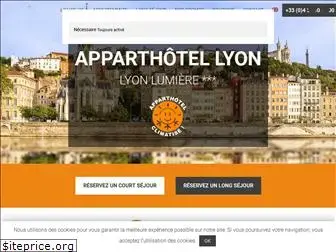 apparthotel-lyon.com