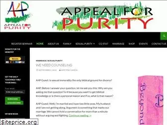 appealforpurity.org