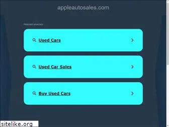 appleautosales.com