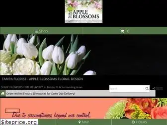 appleblossomsfloristtampa.com