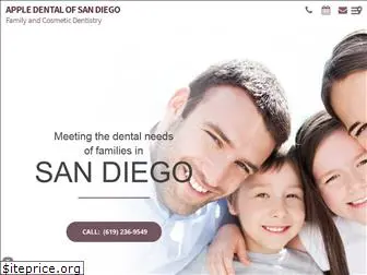 appledentalsandiego.com