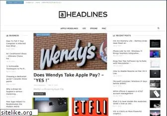 appleheadlines.com