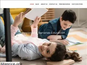 applesandbananaseducation.com