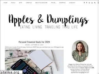 applesanddumplings.com