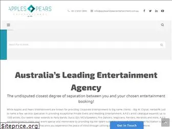 applesandpearsentertainment.com.au