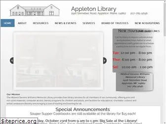 appletonlibraryme.org