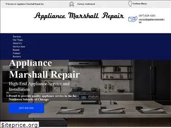 appliancemarshall.com