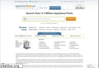 appliancepartspros.com