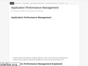 applicationperformancemanagement.org