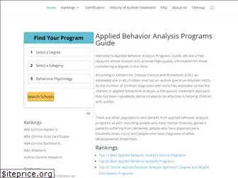 appliedbehavioranalysisprograms.com