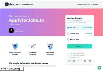 applyforjobs.in