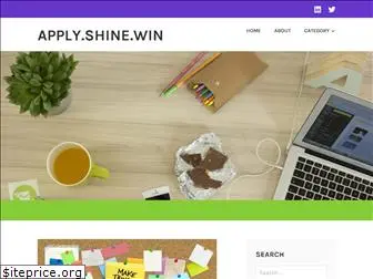 applyshinewin.com