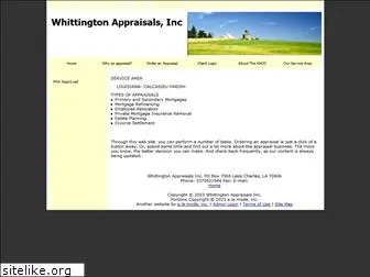 appraisalsbywhittington.com