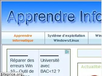 apprendre-informatique.com