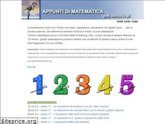 appuntidimatematica.org