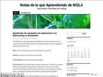 aprendiendomql4.wordpress.com