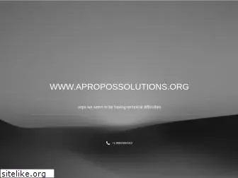 apropossolutions.org