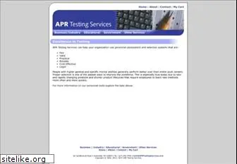 aprtestingservices.com