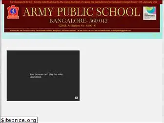 apsbangalore.edu.in