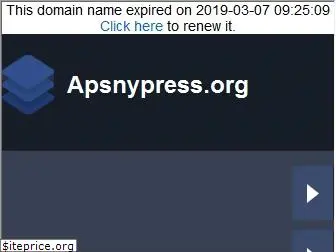 apsnypress.org