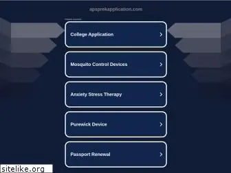 apsprekapplication.com