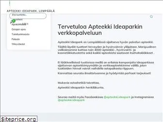 apteekkiideapark.fi