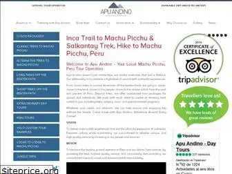 apuandinotravelperu.com